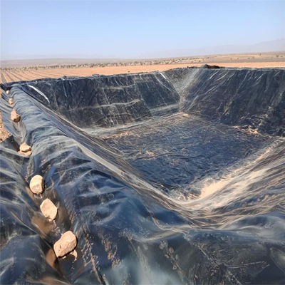 Geomembrane van industriële stijl gladde damliner voor lagere 1,5 mm HDPE-geomembrane