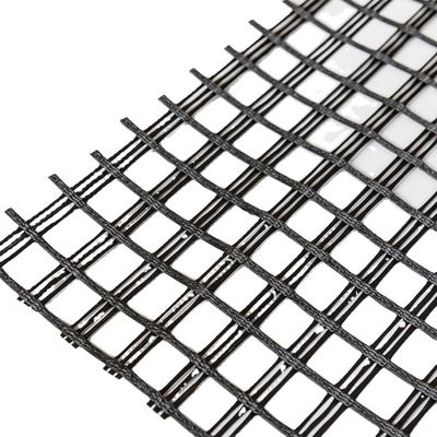 50 kn/m-50 kn/m Glasvezel-geogrid/basaltversterkende biaksiale geogrid voor garageschuur