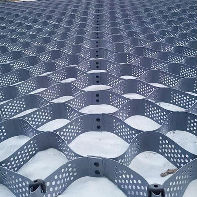 1.1 mm-1.7 mm Dikte HDPE Geocell voor stabilisatie van grind van bergingswanden