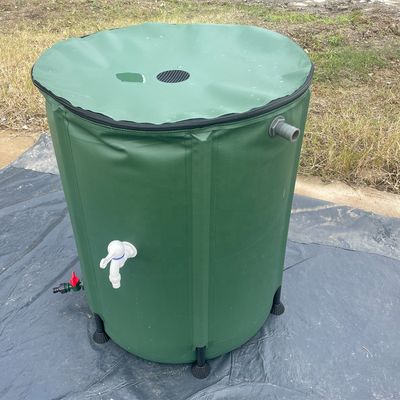 380L PVC-doek opvouwbare draagbare wateropslagbank voor boerderij-tuin landbouw