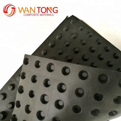 Andere grondwerkproducten 12 mm Dimple Height Drainage Cell Drainage Board voor daktuin
