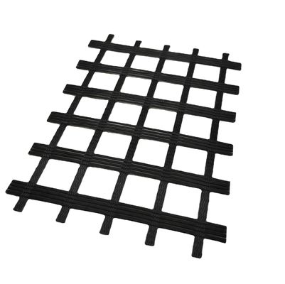 Geogridversterking van wit polyester voor grondstabilisatie in de bouw