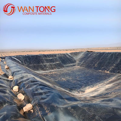 HDPE LDPE LLDPE PVC Geomembrane Liner Pond Voor Fish Shrimp Tank In Indonesië