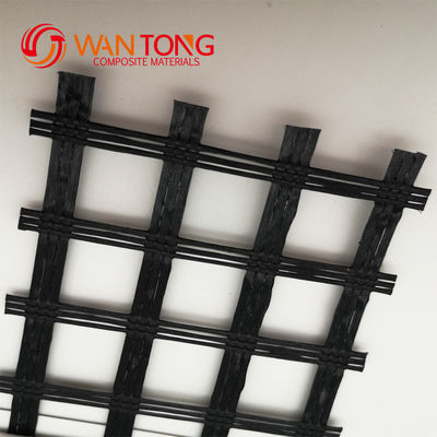 Hoge treksterkte Polyester PVC Bi-axiale geogrid Traditioneel ontwerp voor industriële doeleinden