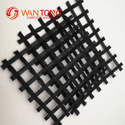Hoge treksterkte Polyester PVC Bi-axiale geogrid Traditioneel ontwerp voor industriële doeleinden