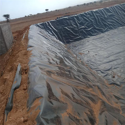 Geomembrane van industriële stijl gladde damliner voor lagere 1,5 mm HDPE-geomembrane