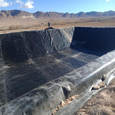 Geomembrane van industriële stijl gladde damliner voor lagere 1,5 mm HDPE-geomembrane