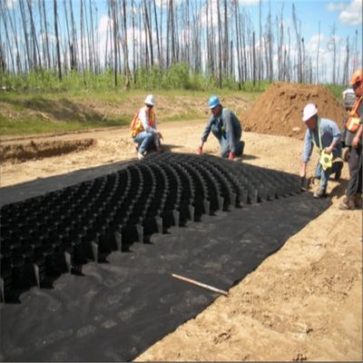 Geocell voor oprijlaan HDPE Geocell en hellingsbescherming voor wegversterking 50 mm lager