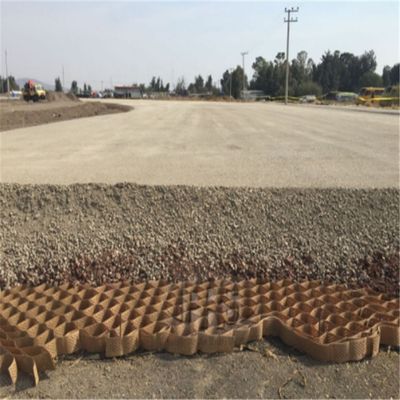 Geocell voor oprijlaan HDPE Geocell en hellingsbescherming voor wegversterking 50 mm lager