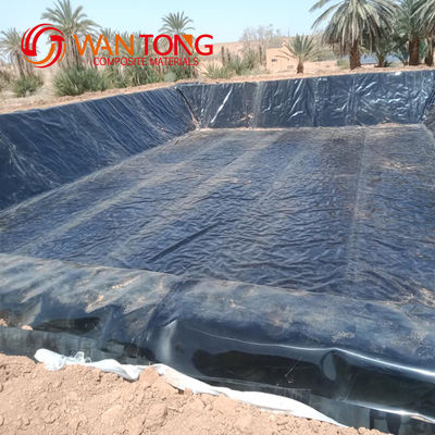 1 mm geomembrane Hdpe voor dam- en lagune-invoer van vijvers vervaardigd volgens ASTM GRI-GM13-norm