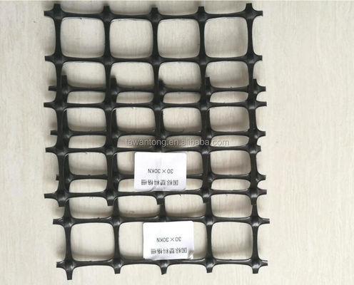 Extrudeerde polypropyleen biaxiale geogrids 50m lengte geogrids voor verschillende toepassingen