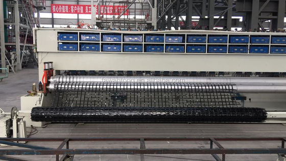 Extrudeerde polypropyleen biaxiale geogrids 50m lengte geogrids voor verschillende toepassingen