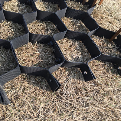 Geocel met een textuurde gladde oppervlakte van 100 mm hoogte HDPE voor duurzame infrastructuurprojecten