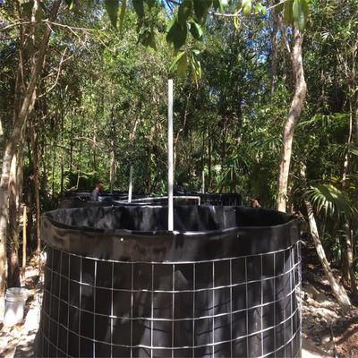 1 mm Plastic HDPE Geomembrane voor traditioneel ontwerp in cirkelvormige aquariumvissen