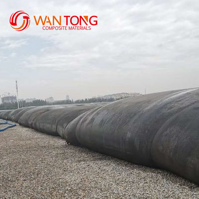 Tensile sterkte 50 kn/m Hoge sterkte PP Geweven slib ontwatering geotube