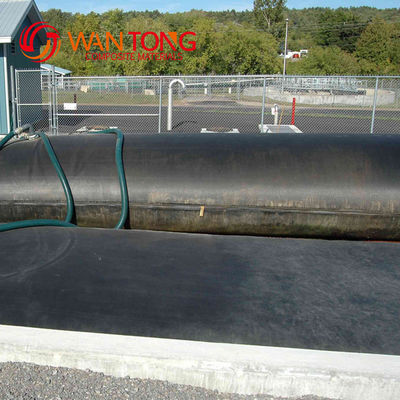 Tensile sterkte 50 kn/m Hoge sterkte PP Geweven slib ontwatering geotube