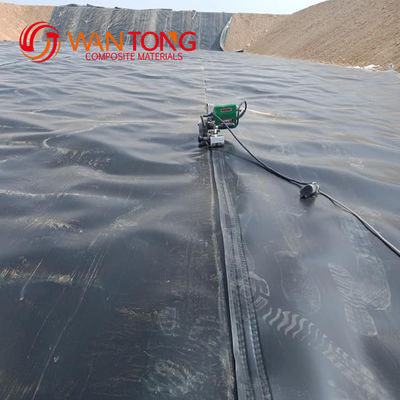 ASTM GRI-GM13 Standaard waterdichtheidsplaat Ldpe Ldpe 0,5 mm HDPE-geomembraanplaat voor aquicultuurvijvers