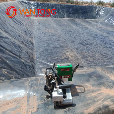 EPDM-geomembraanplaat 0,5 mm Blauwe vijvervoering voor waterdichtheid LLDPE HDPE