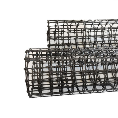 PP Plastic Net Biaxial Geogrid voor mijnbouw Versterking Breedte 1-6m MAGESIZE 12,7*12,7mm