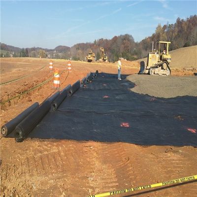 Geogrid van polyester voor wegbouw Versterken van basalbank en hellingswanden