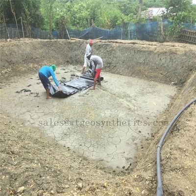 Glad getextuurd oppervlak 1,5 mm HDPE-geomembraan voor waterdichte plastic dam 1,0 mm
