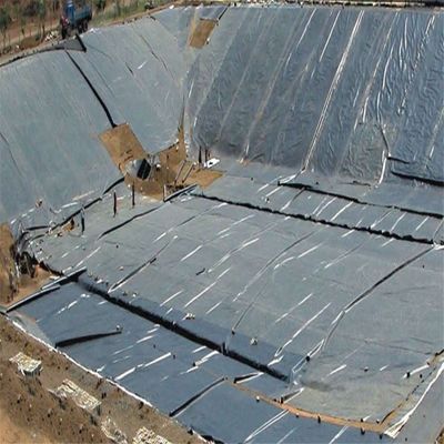 0.2 mm HDPE-geomembraan waterdichte traanvoering voor Biofloc-visserijvijvers