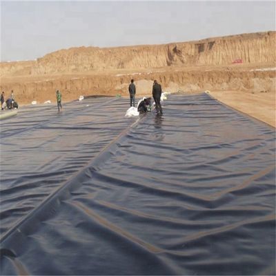 0.2 mm HDPE-geomembraan waterdichte traanvoering voor Biofloc-visserijvijvers