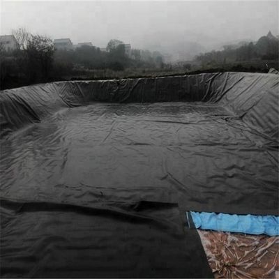 0.2 mm HDPE-geomembraan waterdichte traanvoering voor Biofloc-visserijvijvers