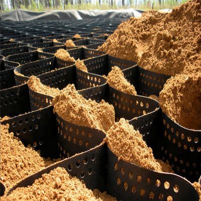Traditioneel ontwerp HDPE glad/geweven geperforeerde geocelle veelzijdig en praktisch