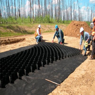 Traditioneel ontwerp HDPE glad/geweven geperforeerde geocelle veelzijdig en praktisch