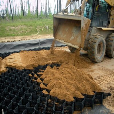 Traditioneel ontwerp HDPE glad/geweven geperforeerde geocelle veelzijdig en praktisch