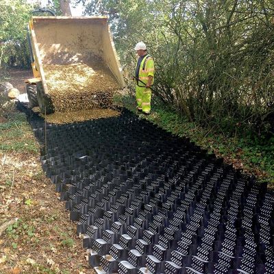 Traditioneel ontwerp HDPE glad/geweven geperforeerde geocelle veelzijdig en praktisch