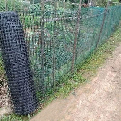 Recycled Plastic Farm Fence Posts Geogrid voor de wegbouw Maas GROOT 12.7*12.7mm