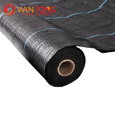 Bouw Zwart Wit Geel Kleur PP Geweven Geotextiel Lengte 50-100m/rol op aanvraag
