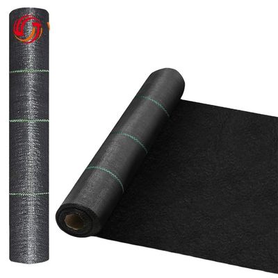 Bouw Zwart Wit Geel Kleur PP Geweven Geotextiel Lengte 50-100m/rol op aanvraag