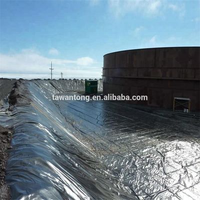 HDPE Geomembrane 300 Roll Watertanks Boerderij vijver Plastic Liner voor Dam Breedte 2m-8m Blauw