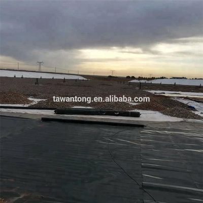 HDPE Geomembrane 300 Roll Watertanks Boerderij vijver Plastic Liner voor Dam Breedte 2m-8m Blauw