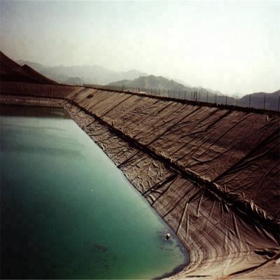 HDPE Geomembrane 300 Roll Watertanks Boerderij vijver Plastic Liner voor Dam Breedte 2m-8m Blauw