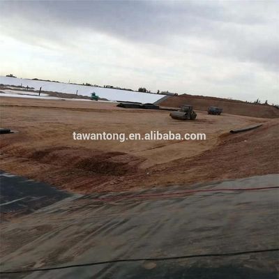 HDPE Geomembrane 300 Roll Watertanks Boerderij vijver Plastic Liner voor Dam Breedte 2m-8m Blauw
