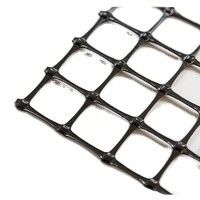 Sterkte PP Plastic Geogrid voor wegrijlaanhoudingsmuur 25.4*25.4mm Maasgrootte