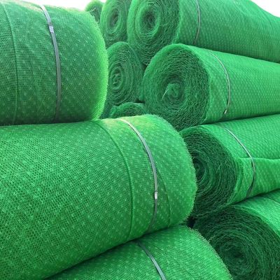 7.6-10.2 mm Dikte Geonet 3 lagen HDPE Geomat voor bodemversterking