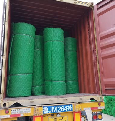 7.6-10.2 mm Dikte Geonet 3 lagen HDPE Geomat voor bodemversterking