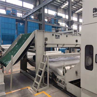 Moderne stijl Polyester Continuous Filament Naald Punched Nonwoven Geotextile 200gm in Wit