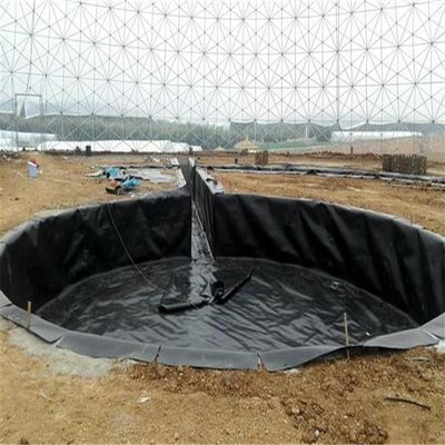 HDPE waterdicht geomembraan gladde waterdichte voering voor HDPE visvijver waterdicht