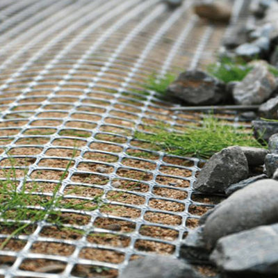Zwarte geogrids met hoge UV-sterkte, biaxiale polypropyleen, voor wegen of land