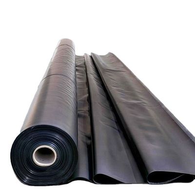 ASTM GRI-GM13 gecertificeerd 1.0 mm HDPE-geomembraan voor co-extrusie met stabiele prestaties voor vissen