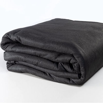 Witte geotextiel 100% polyester PET stapelvezel naald 100g 200g 300g