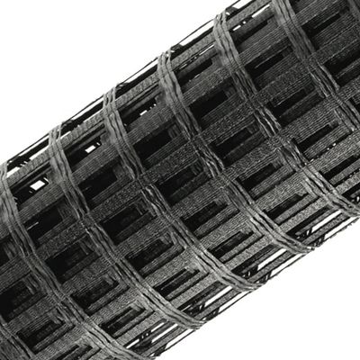 50 kn/m-50 kn/m Glasvezel-geogrid/basaltversterkende biaksiale geogrid voor garageschuur