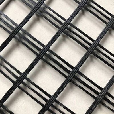 50 kn/m-50 kn/m Glasvezel-geogrid/basaltversterkende biaksiale geogrid voor garageschuur