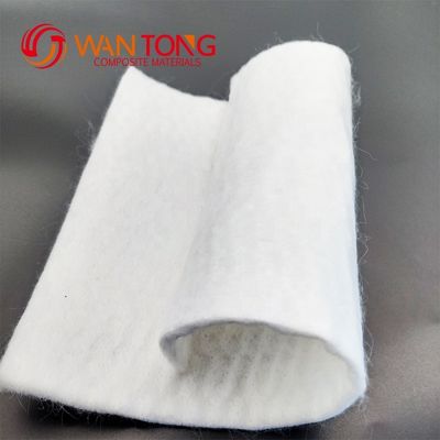 Geotextiel, niet-geweven, zwart polypropyleen/polyester, PP, met naald, geperst textiel